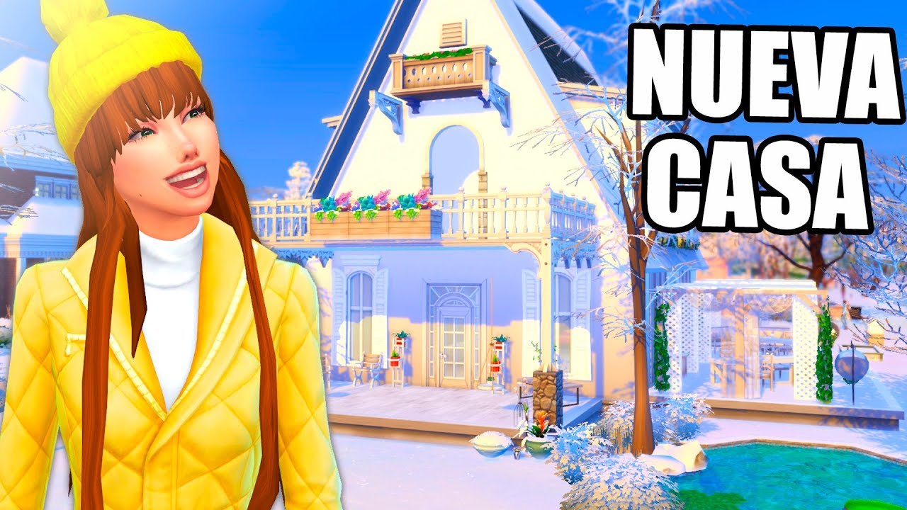 NUEVA CASA DE ABANDONADA //`♥´Speed Build ~ Decora conmigo `♥´\\ Los Sims 4 en español