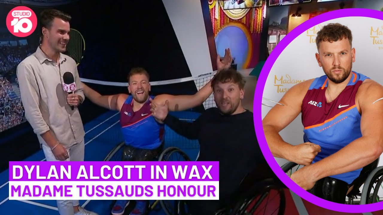 Dylan Alcott in Wax: Sporting Great Unveils Madame Tussauds Honour | Studio 10