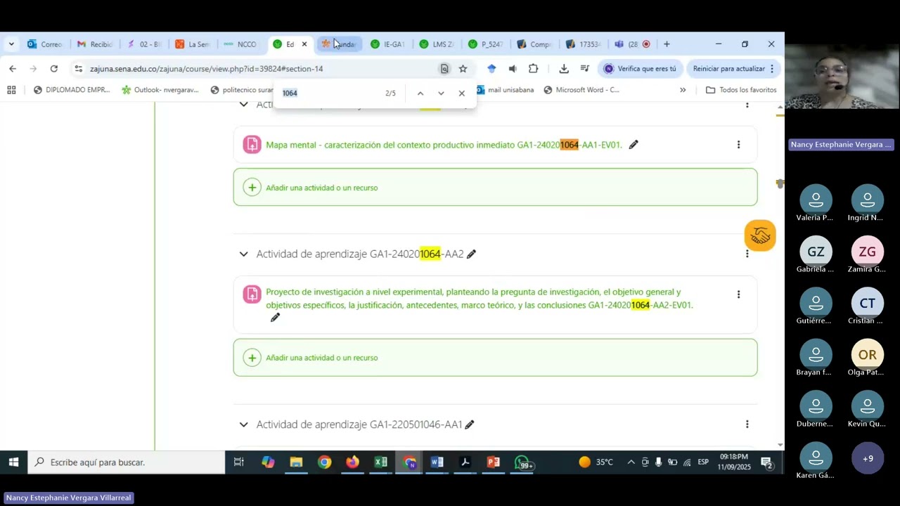 SESION EN LÍNEA 20250911