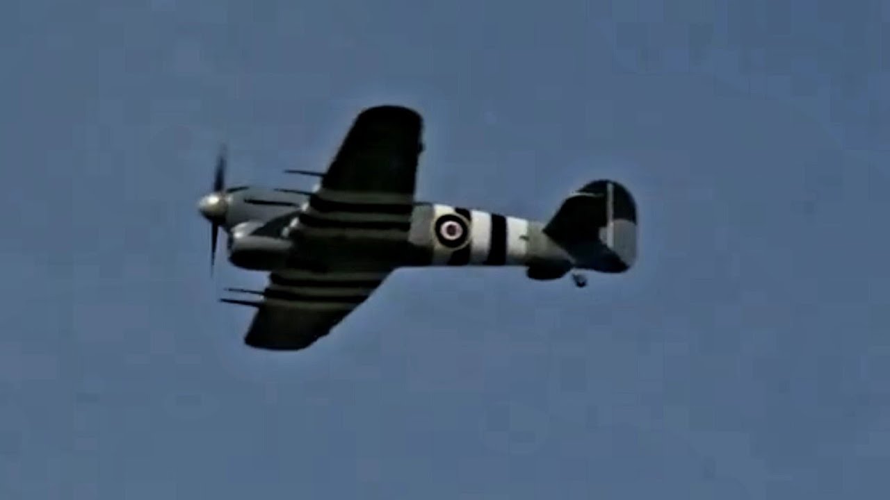 Richards FMS HAWKER TYPHOON maiden flight
