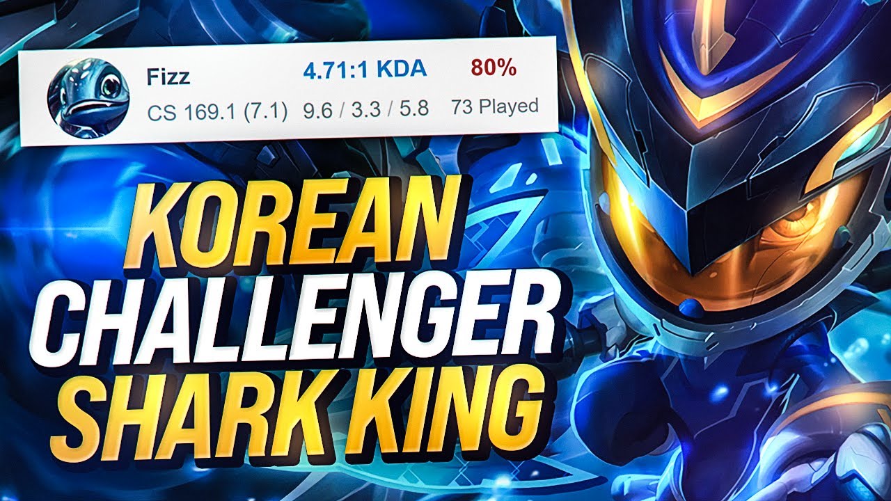 KOREAN CHALLENGER WITH 80% WIN RATE??? MEET SHARK KING THE #1 FIZZ WORLD!!!