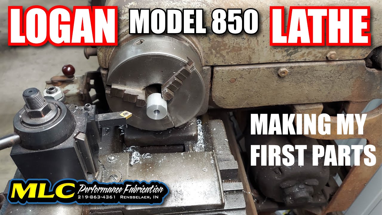 Logan Lathe Model 850, getting started in machining