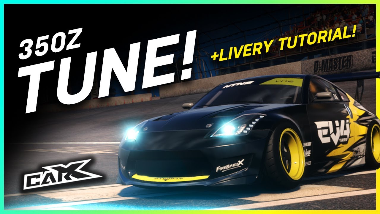 350 Z - PRO/VDS Tune & Livery Tutorial!! Car X Drift Racing (Piranha X - Ultimate Setup)