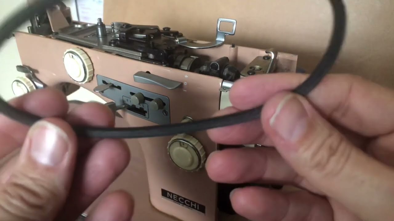 MAINTENANCE SERIES #10: Is it Time For a New Belt? Inspecting Existing Necchi Supernova Motor Belt!