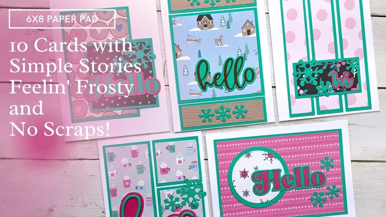 10 Cards One Collection: Simple Stories Feelin' Frosty