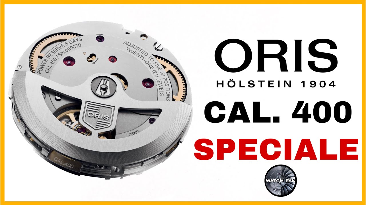 Oris 400 calibro da realtà e prestazioni aumentate