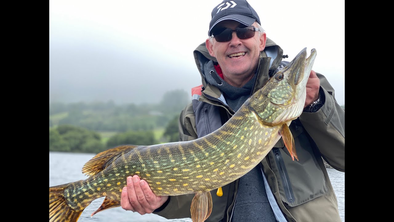 Pike fishing on Llyn Trawsfynydd