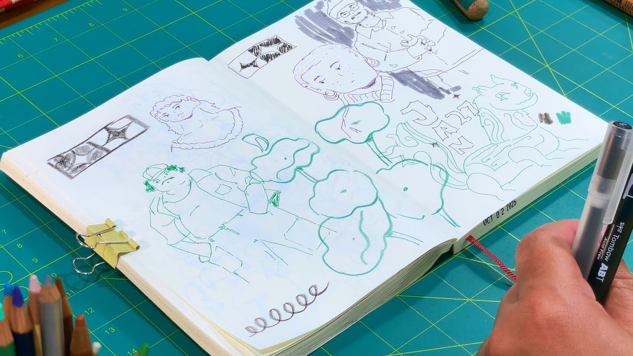 Sketchbook Practice ✸ Day 15