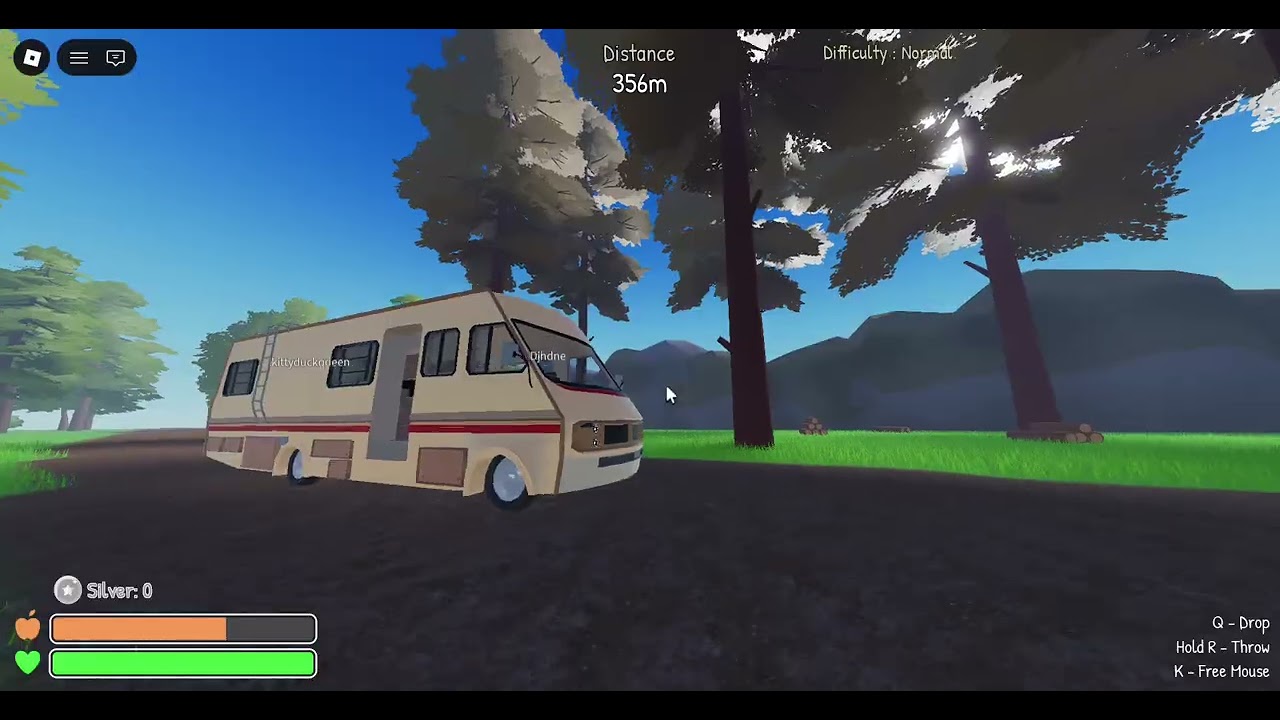 Roblox camper van game