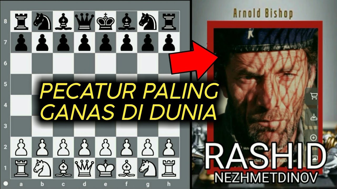 PECATUR PALING GANAS ini telah menghancurkan 3 pertahanan hitam populer - Rashid Nezhmetdinov