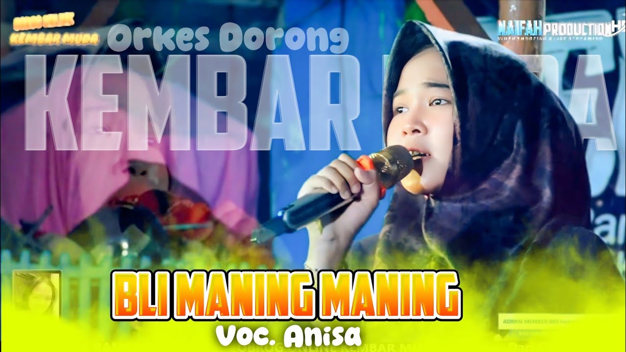 BLI MANING MANING | VOC.ANISA | ORKES DORONG KEMBAR MUDA | TETEMBANGAN ONLINE | 01 03 2026