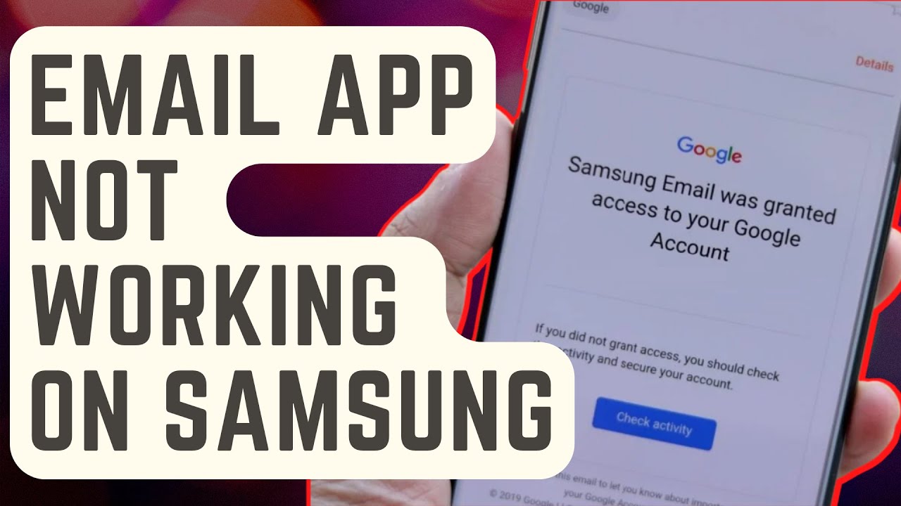 ИСПРАВЛЕНО: Приложение электронной почты не работает на Samsung | Проблемы с электронной почтой