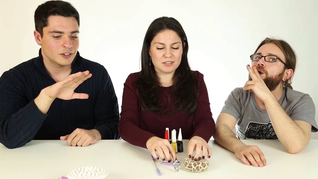Erkeklere Kadın Ürünlerini Sorduk - Oje Sürme Cezalı Yarışma