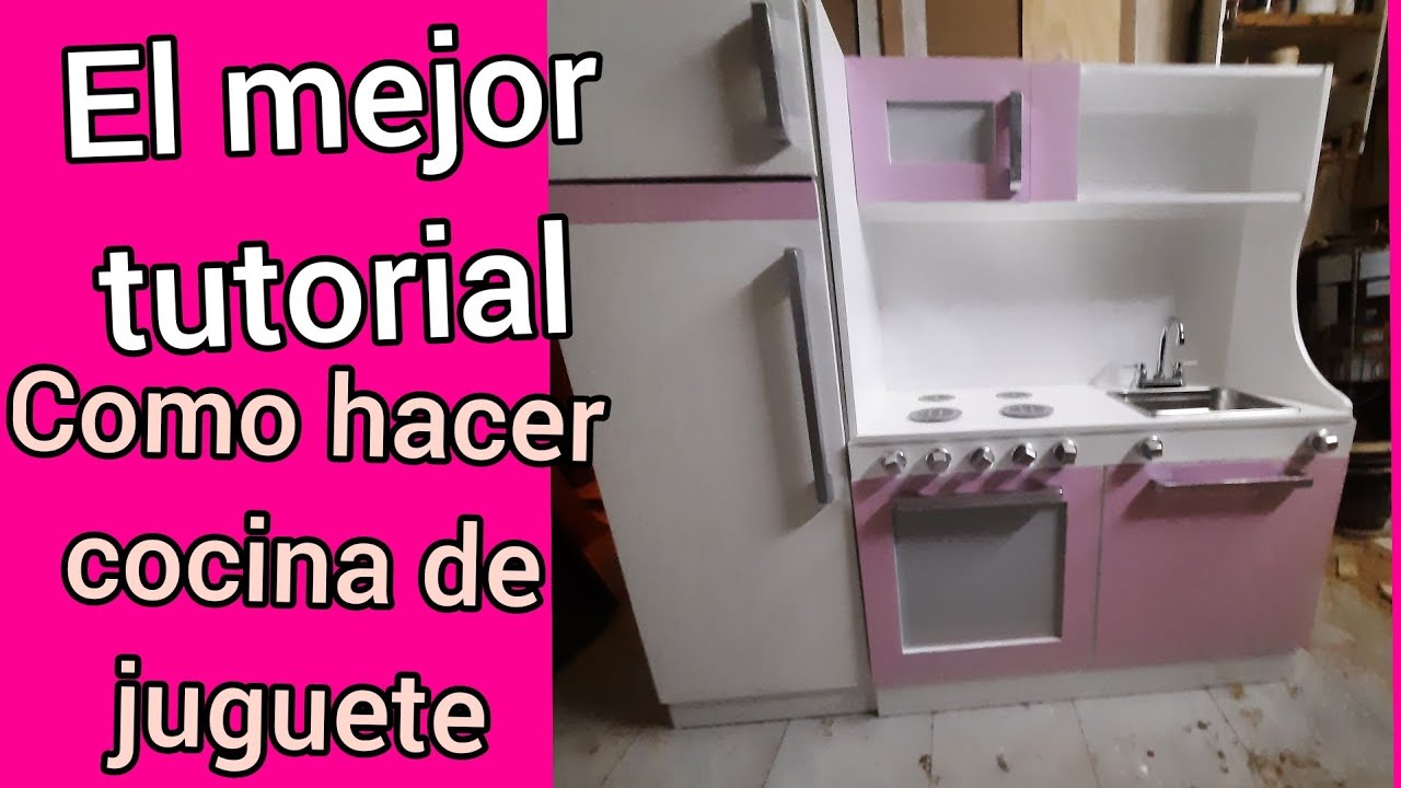 como hacer cocinita infantil