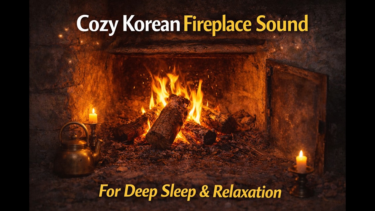 (Rural Furnace) Zen ASMR for Deep Sleep and Inner Healing