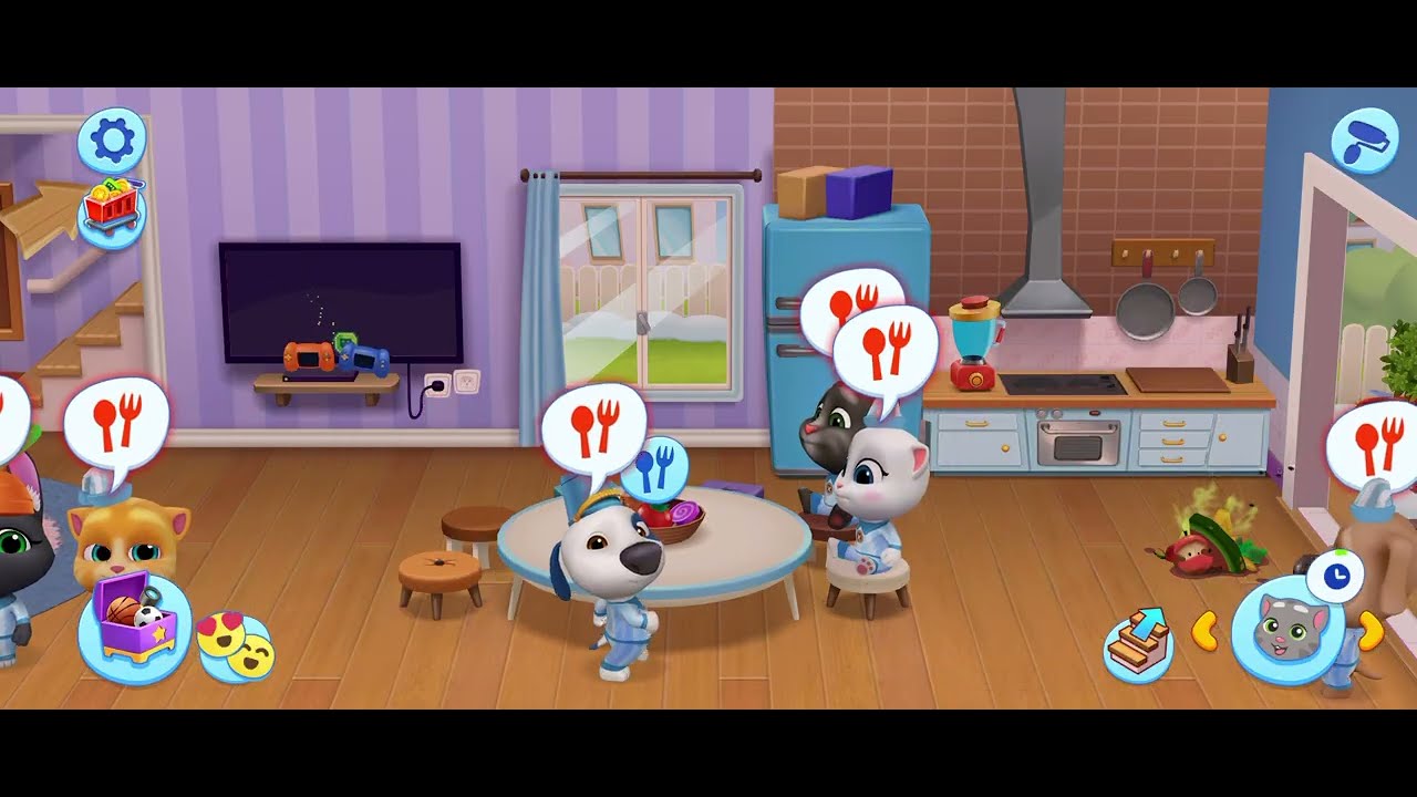 TALKING TOM FRIENDS UNLIMITED FUN #video #yt