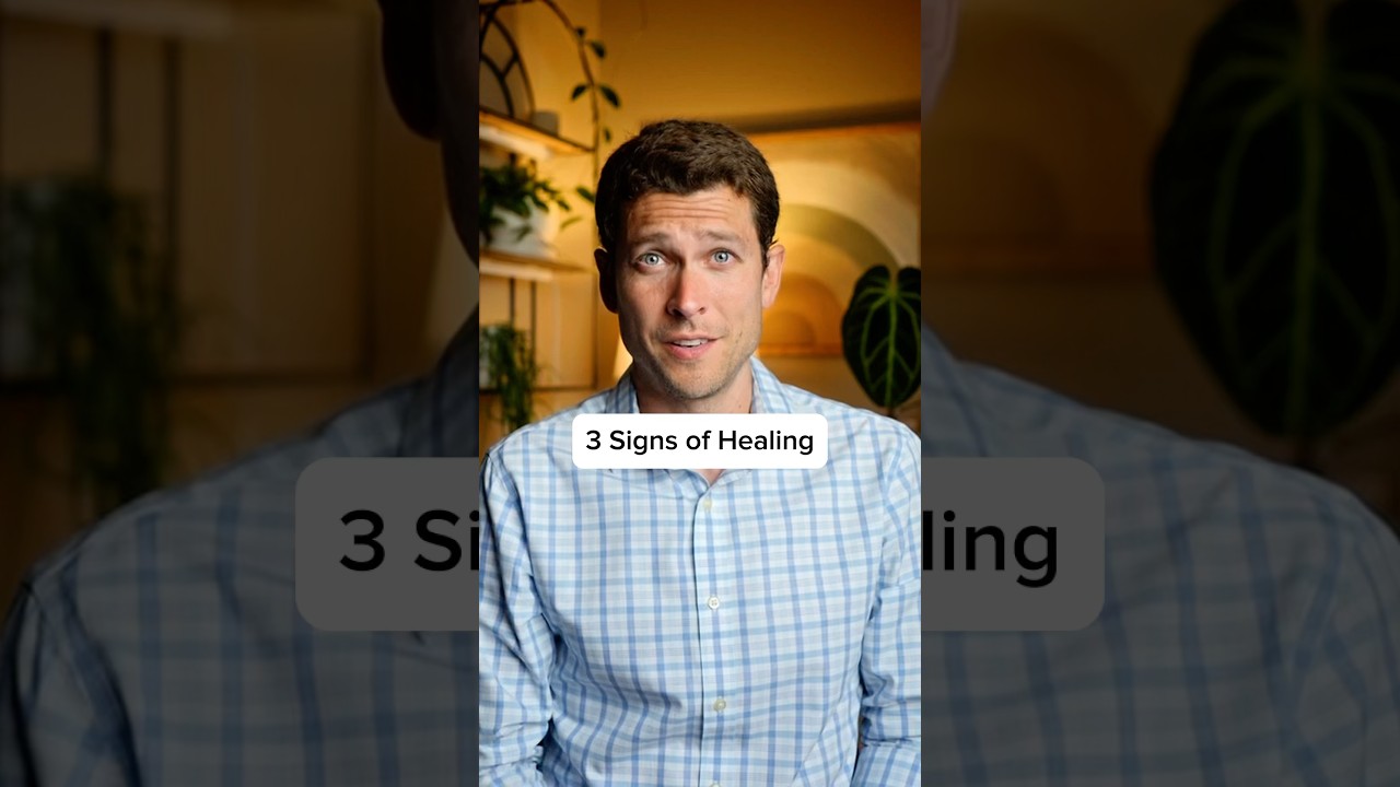 3 Signs You&rsquo;re Actually Healing