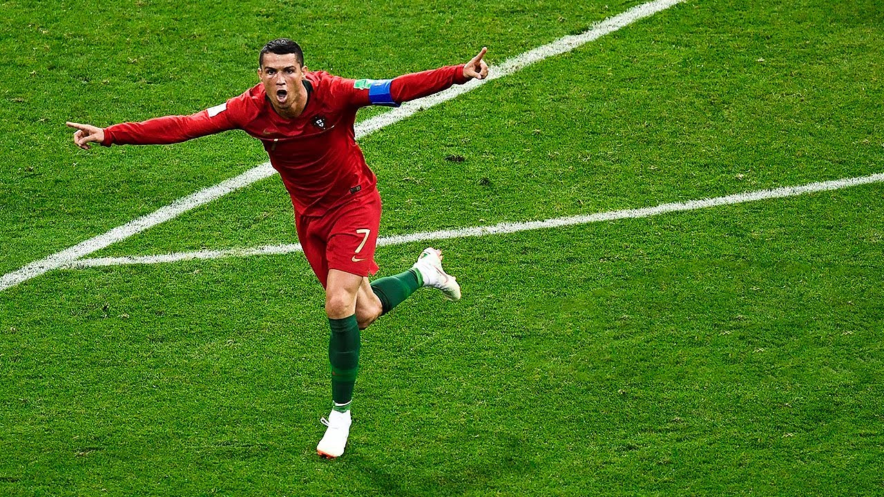 Cristiano Ronaldo destroying Spain