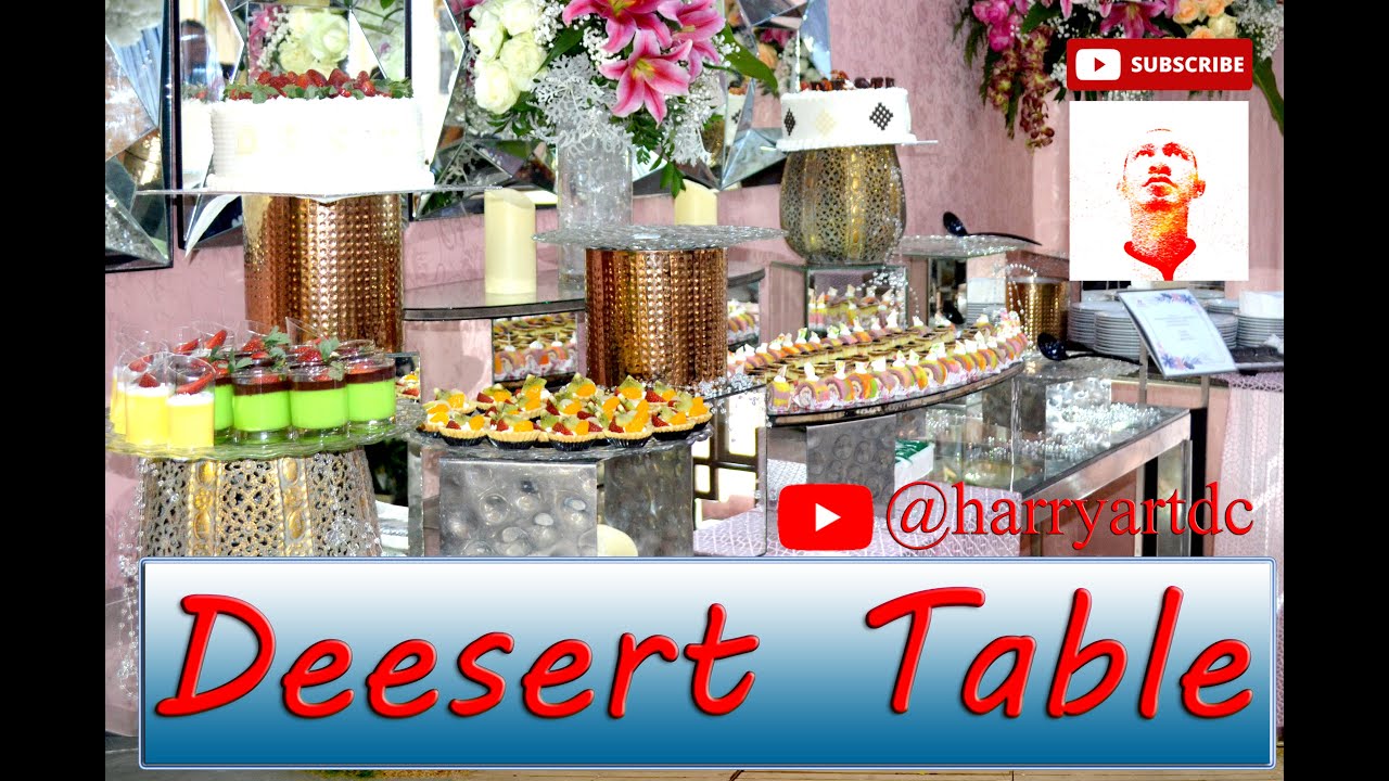 DESSERT TABLE  ][ Catering Pernikahan ][ Dekorasi Pernikahan