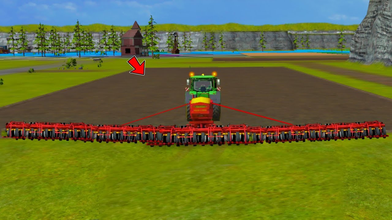 Fs 16 Sowing Wheat in all Fields: Farming Simulator 16 Gameplay #fs16