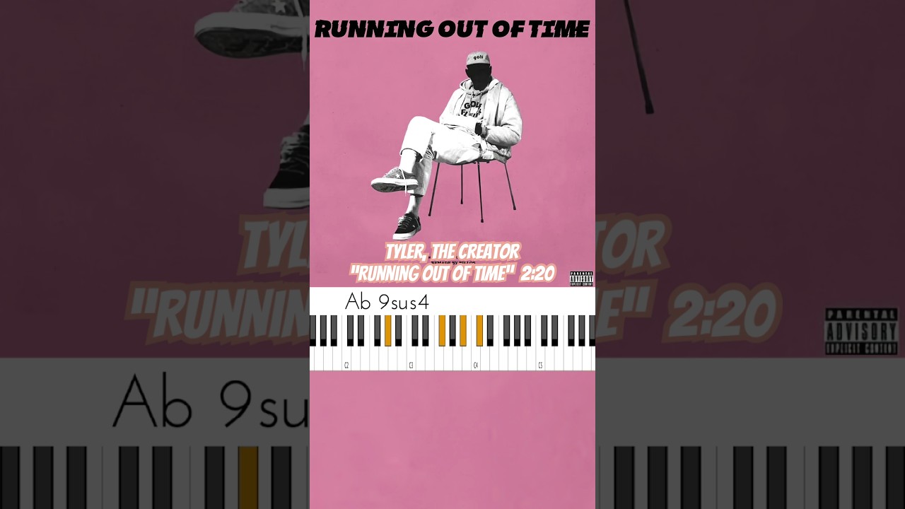 Tyler, The Creator “Running Out Of Time” Chords 🔥🎹🔥 