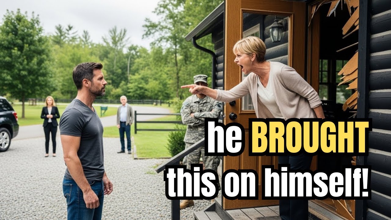 HOA Karen Broke Down My Cabin Door to Arrest Me—Big Mistake, My Guest Was Her Worst Nightmare!