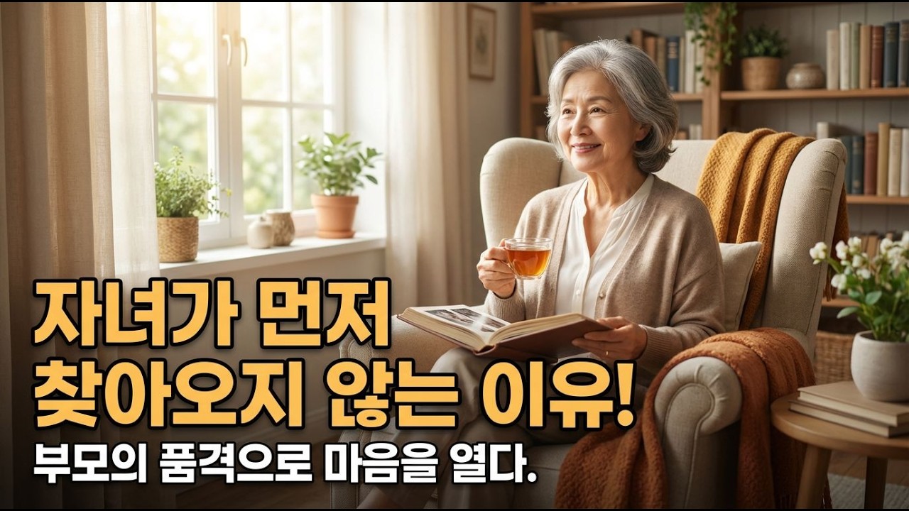 70대 이후, 희생만 하면 자식은 멀어집니다