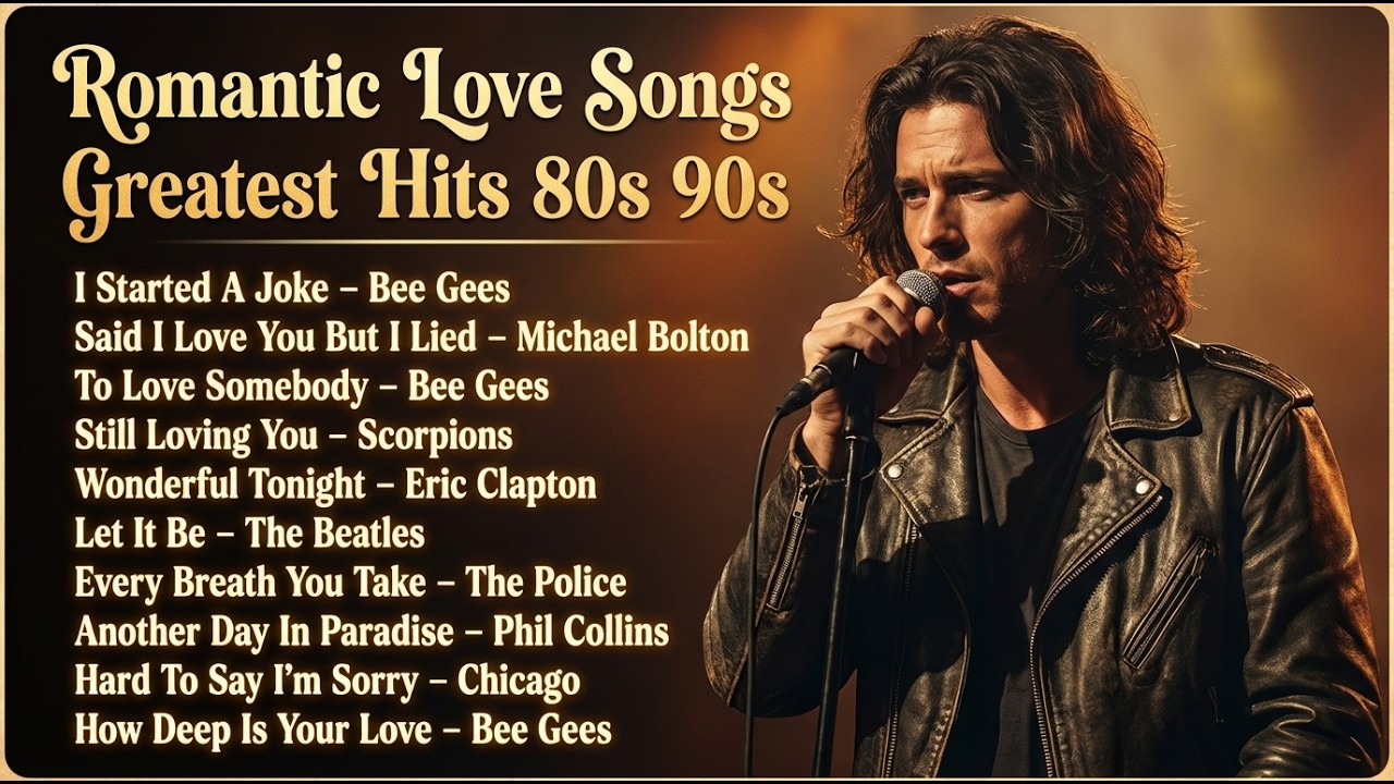 Romantic Love Songs Greatest Hits 80s 90s 💖 Love Songs 80's 90's - Soft Rock Ballads - Cover #3