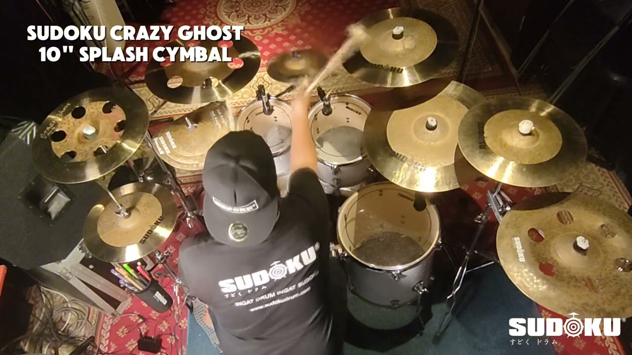 Sudoku Crazy Ghost Cymbal Series Sound Demo