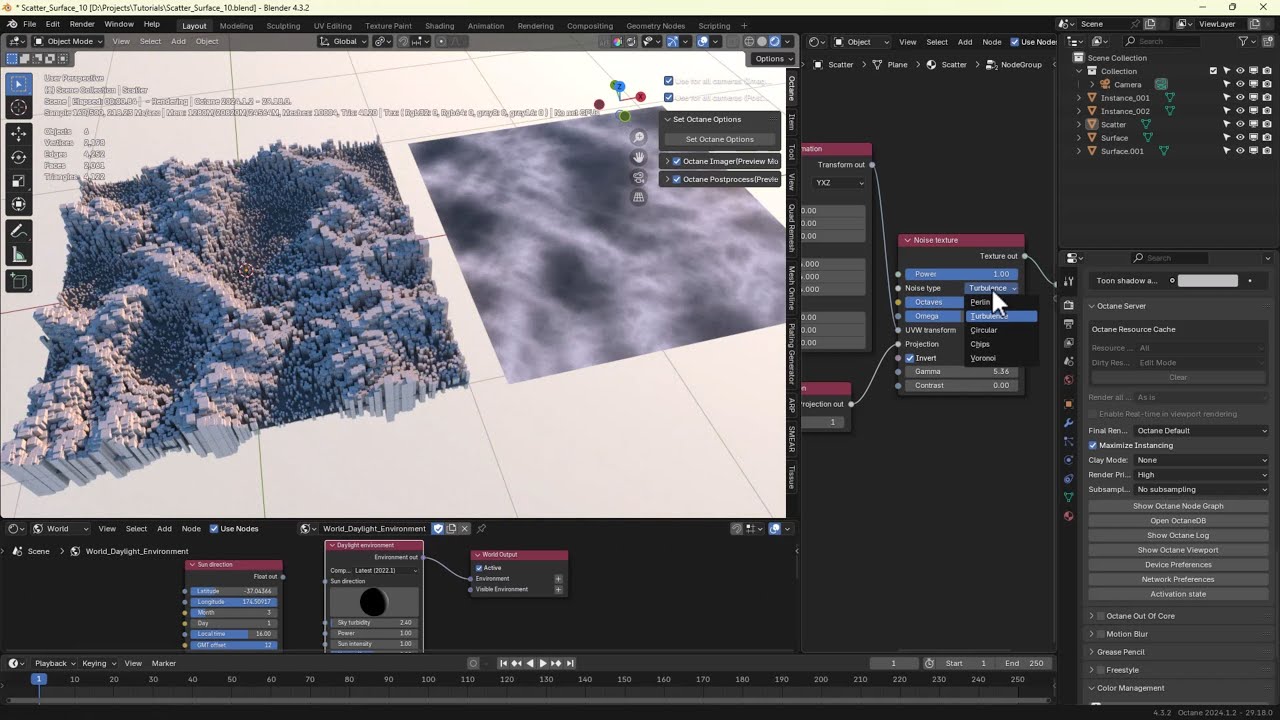 Introduction to Octane Scatter in OctaneRender for Blender - Part 1
