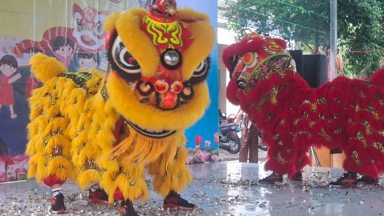 Múa lân vui Tết Trung thu 2025 phần 1