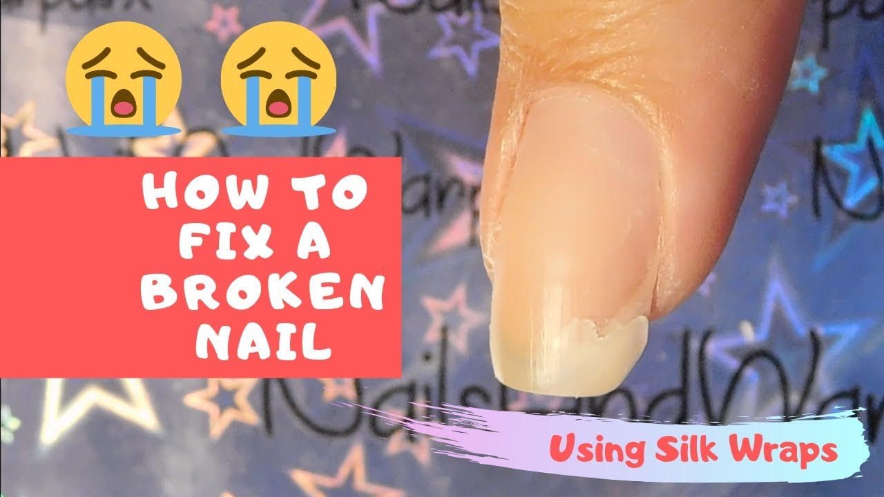 How To Fix a Broken Nail - Silk Wrap Repair || Nails and WarPaint