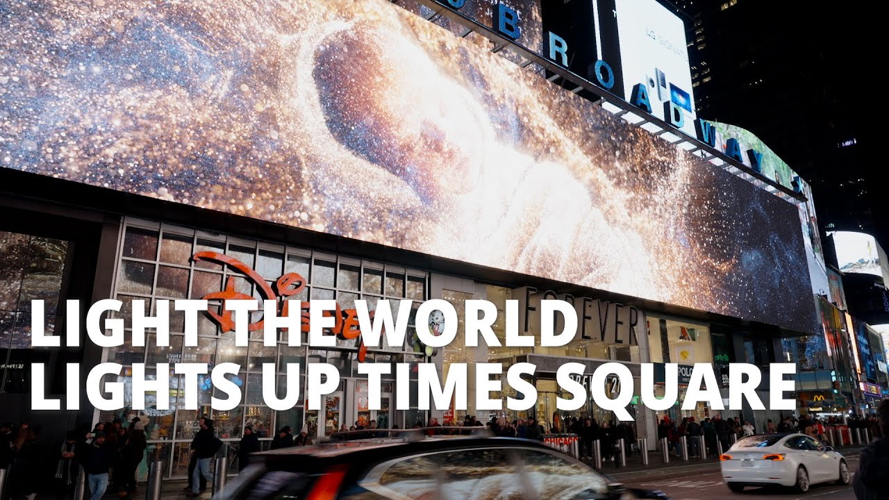Light the World in Times Square