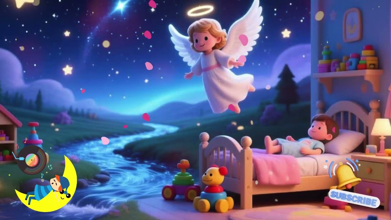 Geu – Gentle Stream & Fairy Glow | Magical Sleep Music for Kids (1 Hour)