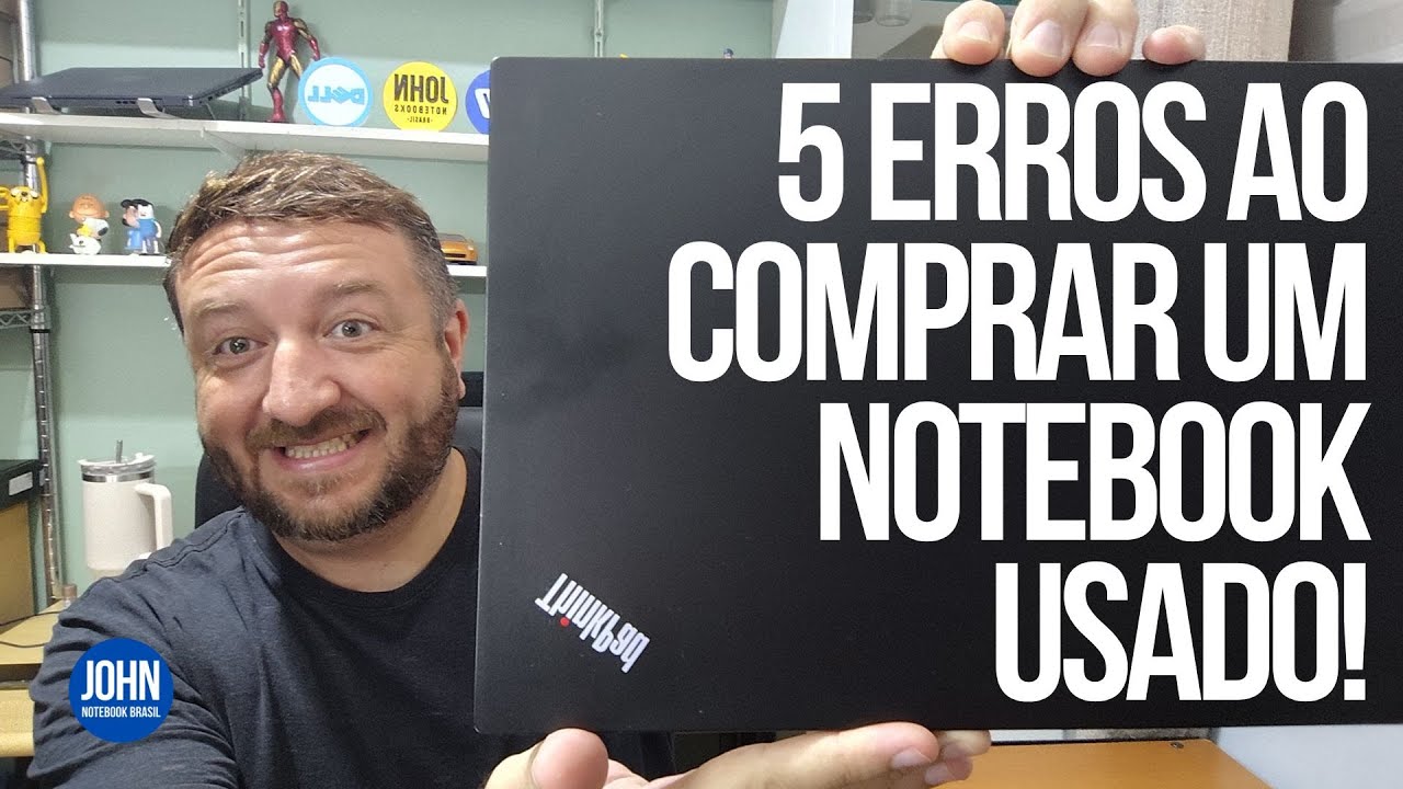 🚨 5 ERROS QUE VOCÊ NÃO PODE COMETER AO COMPRAR UM NOTEBOOK USADO! ⚠️💻