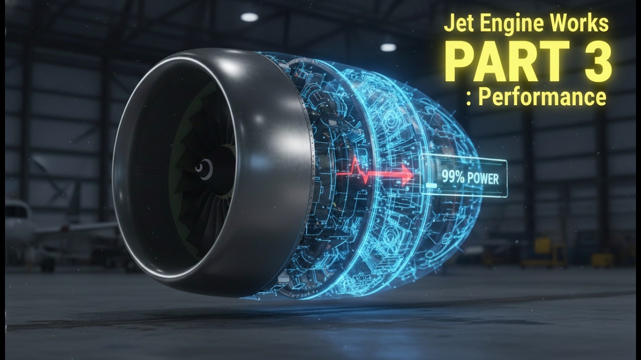 How Jet Engines Work  | Part 3: GE90 Turbofan Engine Performance & Control Explained @wegnova-y9f