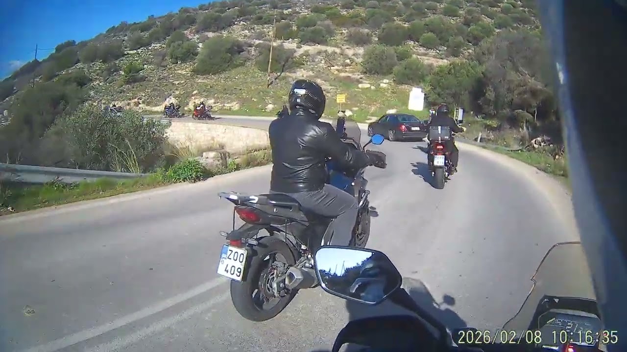 Κοπή πίτας με Honda NC HELLASCLUB