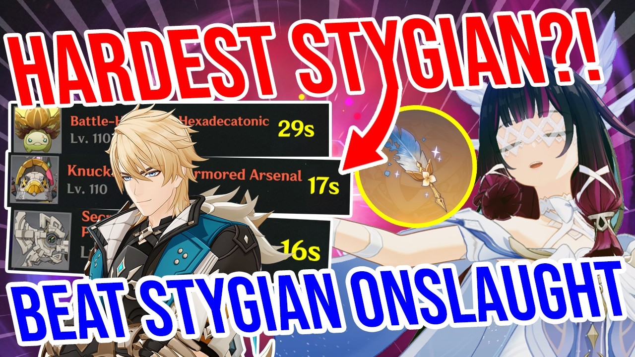 ULTIMATE Stygian Onslaught Guide! Mechanics, Speedrun, and Best Teams! Genshin Impact Luna V