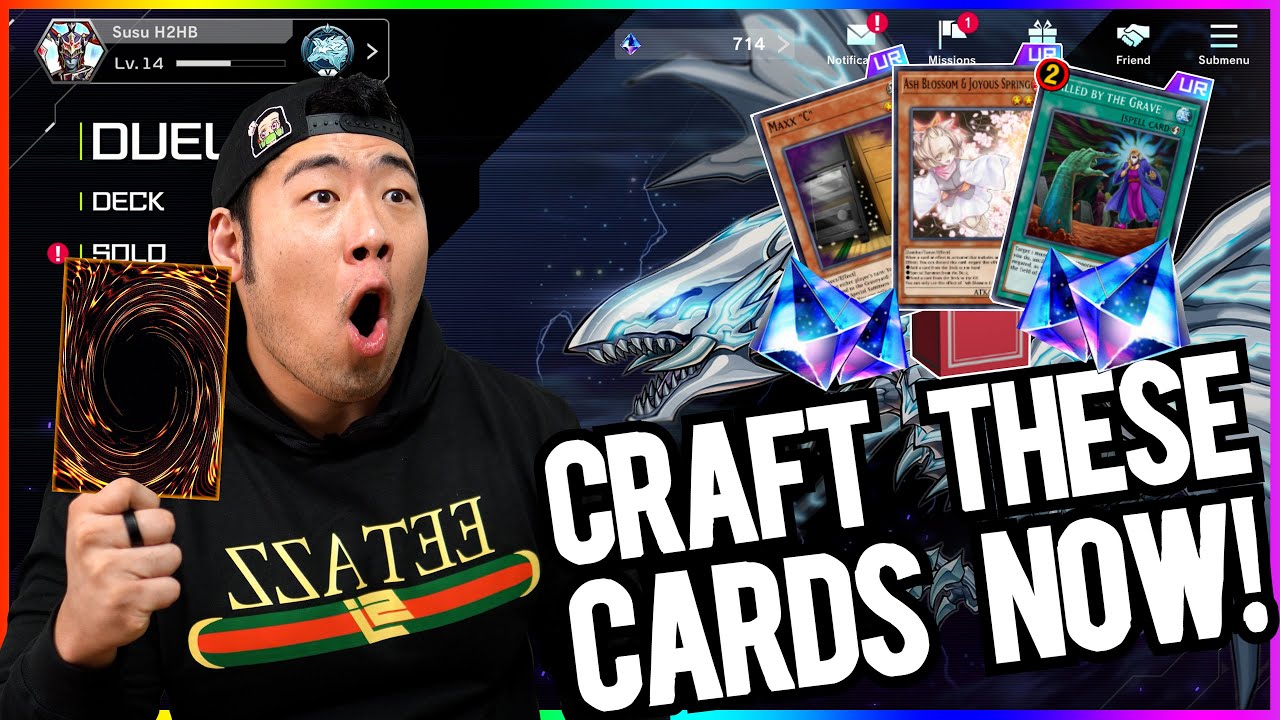 TOP 10 Cards YOU NEED TO BE CRAFTING NOW | Yu-Gi-Oh! Master Duels