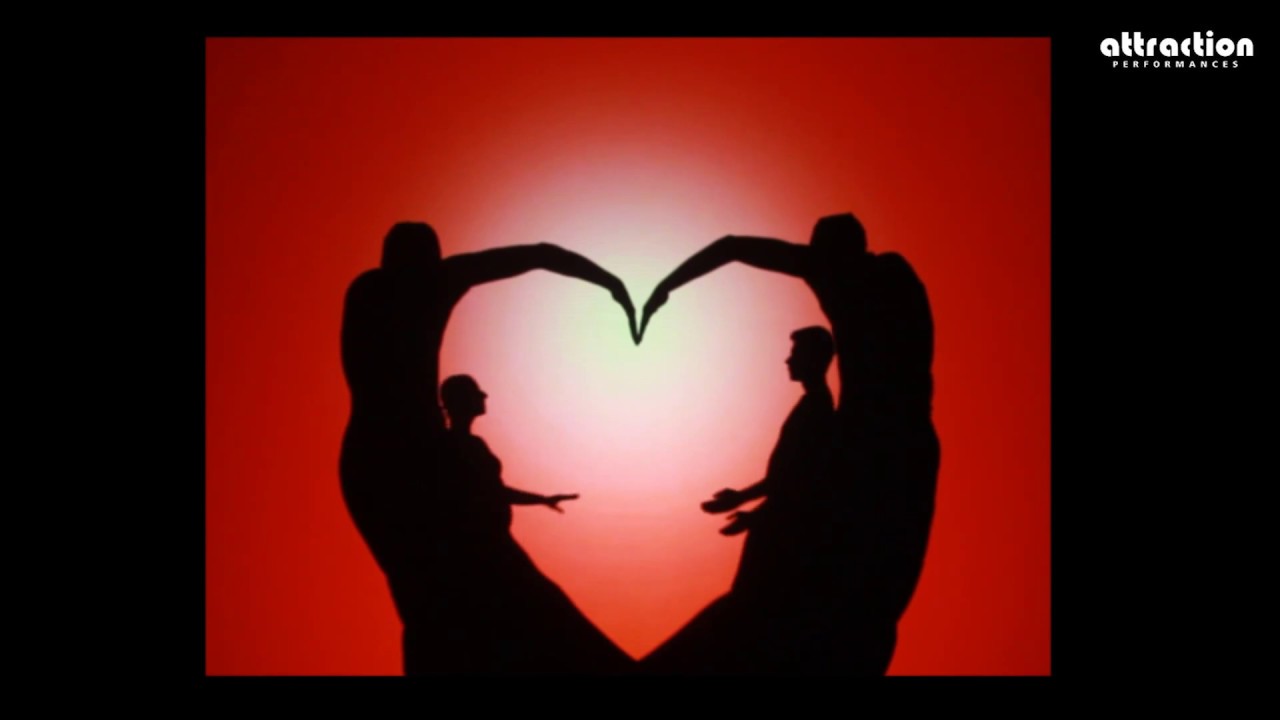Attraction shadow dance group AGT The Champions opening act  winner's of #BGT audition performance