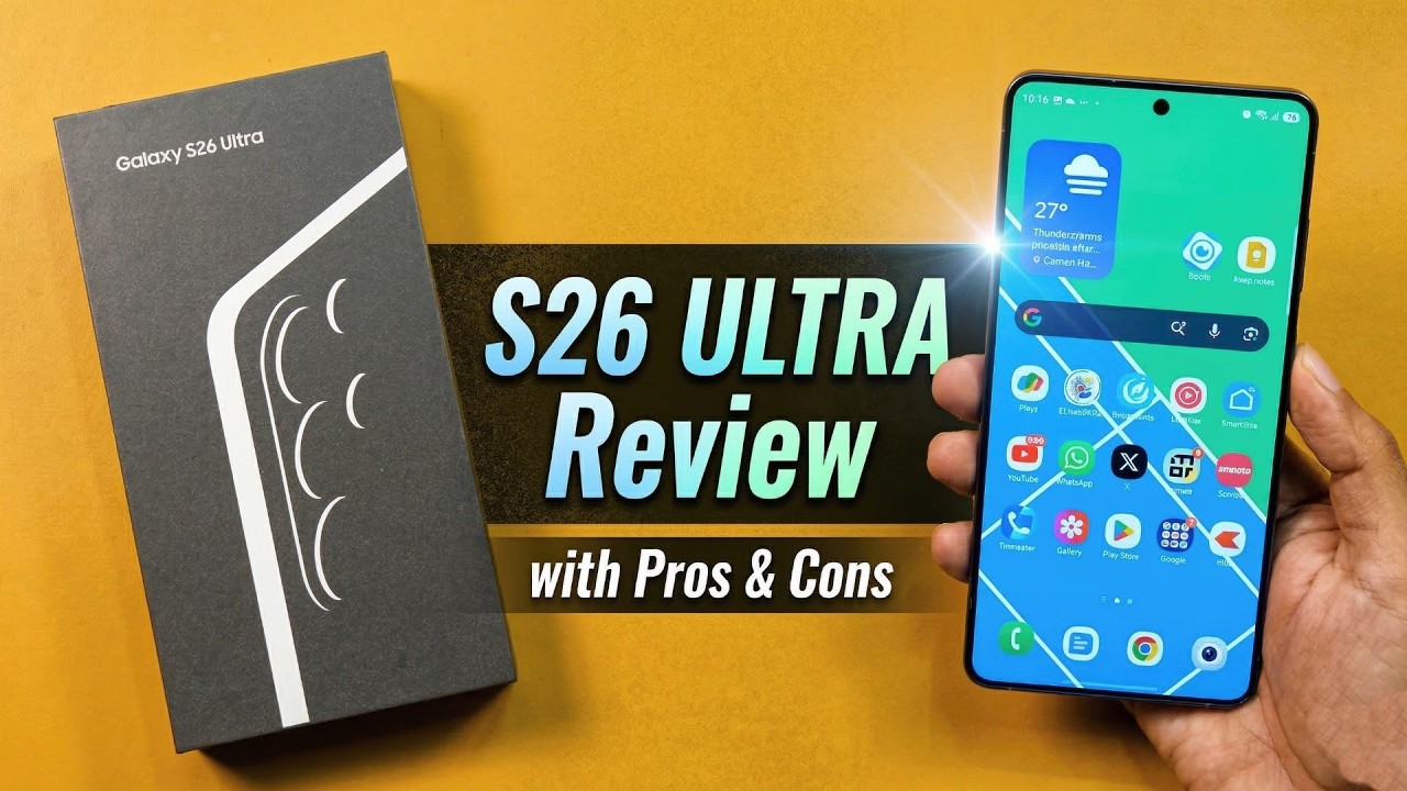 Samsung S26 Ultra Review with Pros & Cons - Ultra Enough?