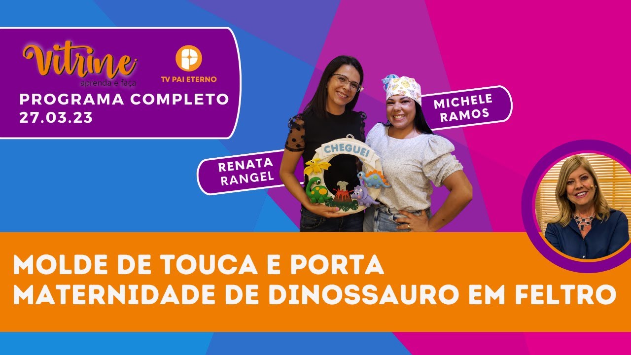 Claudia Pacheco recebe Michele Ramos e Renata Rangel no Vitrine Aprenda e Faça