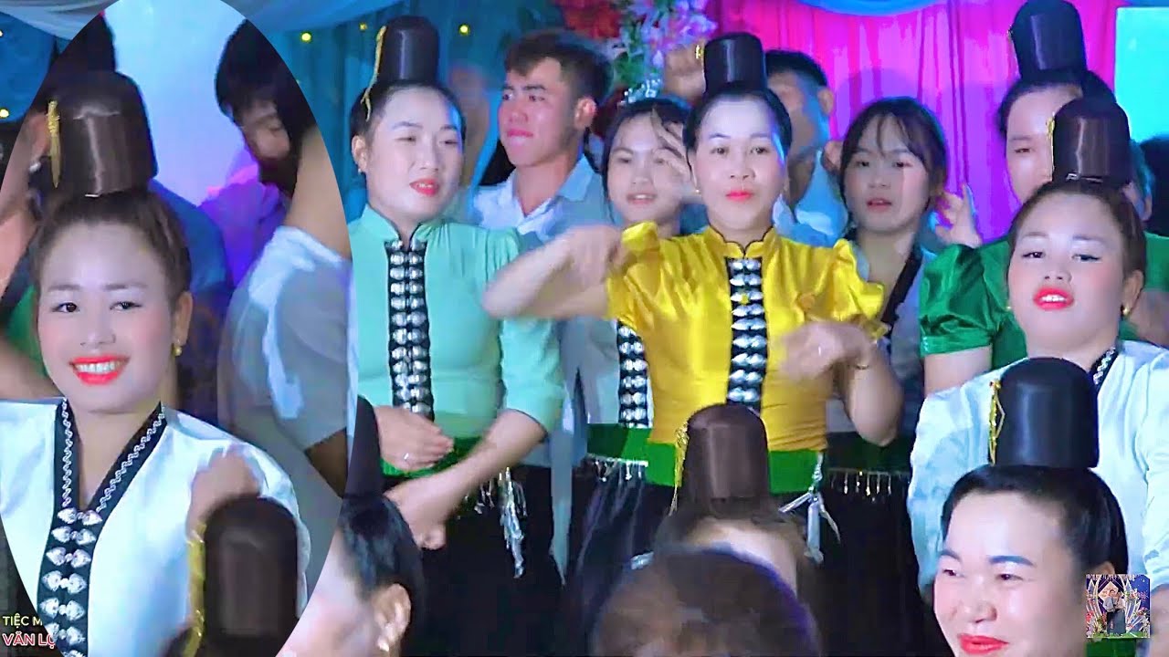 Mết cỡ chị em bản kéo nhảy nhiệt tình mừng Tân gia  VĂN LỢI - HÀ HIỀN bản kéo xã sông mã - Sơn la 