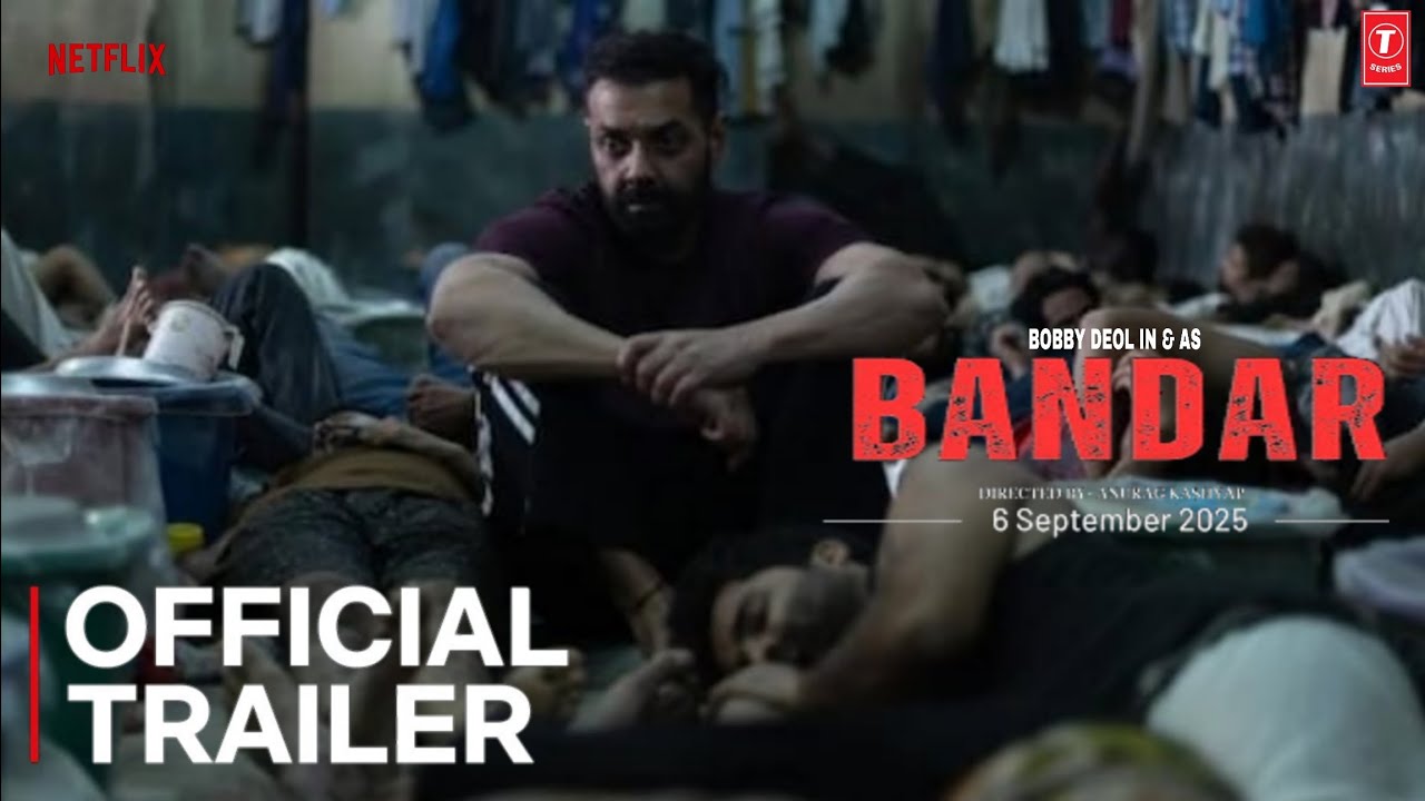 BANDAR - Official Trailer | Bobby Deol | Sanya Malhotra | Anurag Kashyap | TIFF 2025 Selection