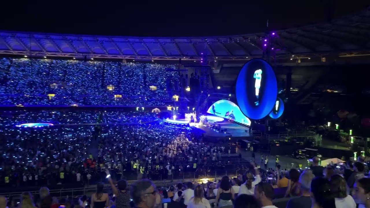 Coldplay X BTS - My Universe (Music of The Spheres World Tour Live in Rome - 16-07-2024)