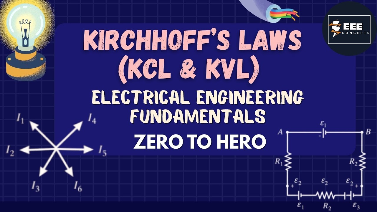 Kirchhoff’s Laws (KCL & KVL) | Electrical Engineering Fundamentals