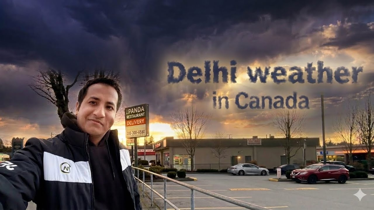 Delhi Jaisa Weather Canada Mein? Yeh Kaise Possible Hai! Delhi yaad agyi 😍