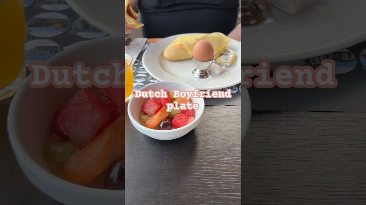 Filipina vs. Dutch Boyfriend Breakfast Plate🤣🇵🇭🇳🇱 #couple #netherlands  #pinay #food