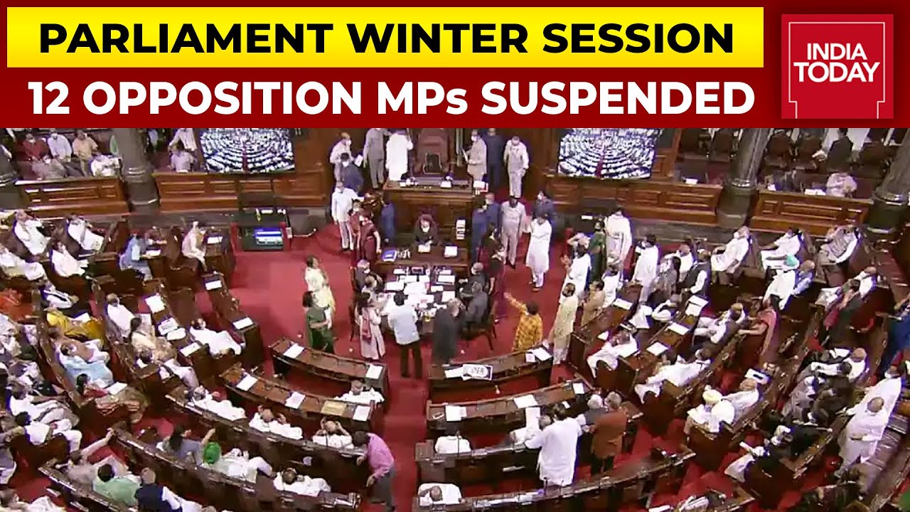 Rajya Sabha Suspends 12 MPs For Rest Of Winter Session, Attack On Democracy, Says Opposition
