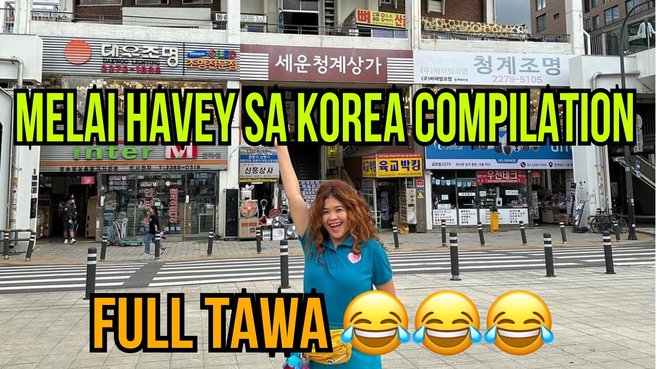 Melai Cantiveros Francisco and Family in Korea Super Funny!